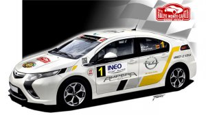 Opel Ampera одержал победу в Ралли Монте-Карло
