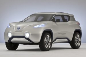 Nissan представит в Париже свой экологичный автомобиль TeRRA