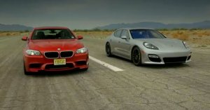 BMW M5 vs Porsche Panamera GTS