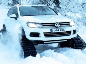 Volkswagen Snowareg для Санта-Клауса построили в Швеции