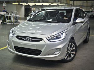 На заводе в Санкт-Петербурге началось производство обновленного Hyundai Sol ...