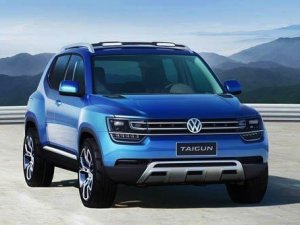 Массовое производство миникроссовера Volkswagen Taigun ожидается не раньше, чем в 2016 году