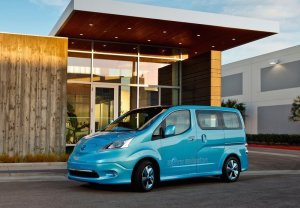 Производители назвали стоимость электрического фургона Nissan e-NV200