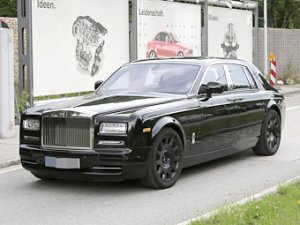 Начались испытания автомобиля Rolls-Royce Phantom нового поколения