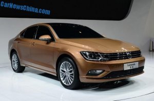 Volkswagen Lamando показали в Китае