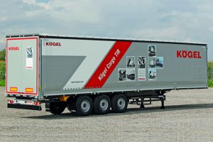 Kogel Cargo TIR не боится повышенных нагрузок