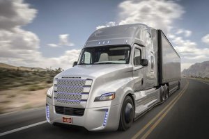 Выпущен еще один грузовой концепт с автопилотом – Freightliner Inspiration
