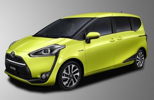Японцам представили Toyota Sienta