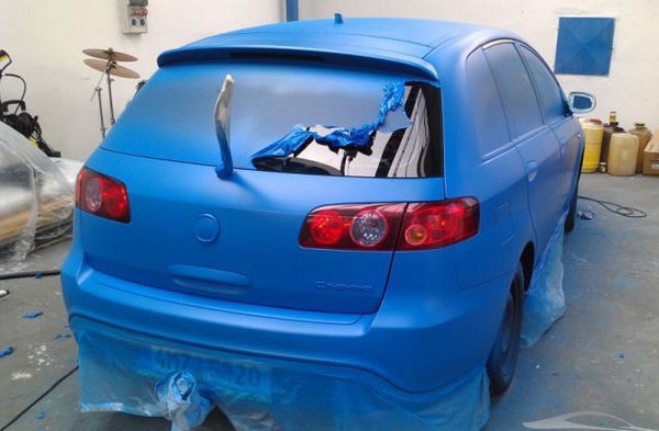Подготовка автомобиля к покраске жидкой резиной Пластидип