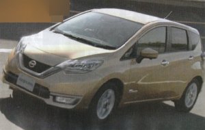 В сети появились фотографии Nissan Note Hybrid, который должен быть представлен только через месяц